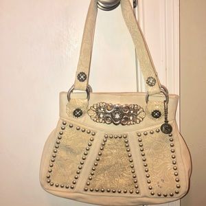 Leather Rock Shoulder Bag!